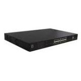 LevelOne FGP-2031 netwerk-switch Unmanaged Fast Ethernet (10/100) Power over Ethernet (PoE) 1U Zwart