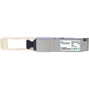 BlueOptics Broadcom AFBR-89CEHZ compatibele QSFP28 BO28L859S3D, Zendontvangers, Zilver