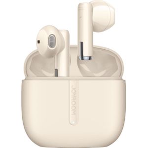 Joyroom JPods True Wireless Half In-Ear Headphones Dual-Mic ENC - Beige (20 h, Draadloze), Koptelefoon, Beige