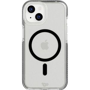 tech21 EvoCrystal MagSafe hoesje voor iPhone 15 Zwart (iPhone 15), Smartphonehoes, Transparant