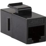 CAT5e - Keystone Koppelstuk - UTP - Zwart - Kabel Connector