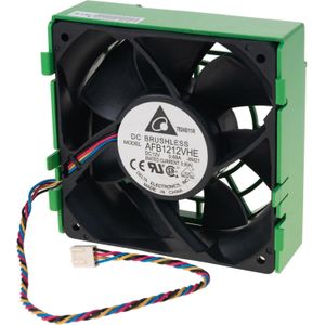 Supermicro FAN-0077L4: Kastventilator (120 mm, 1 x), PC ventilator, Zwart