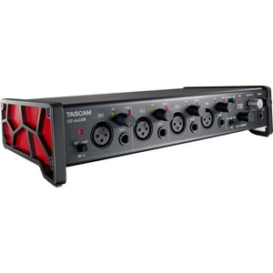 Tascam US-4x4HR (USB), Audio-interface, Rood, Zwart