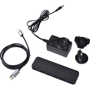 Honeycomb - Flight Sim USB Hub - USB-hub - 6 Poorten - 30 Watt