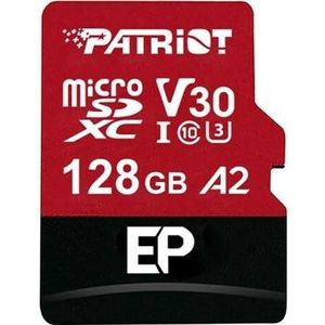 Patriot - EP Pro A2 - Geheugenkaart - Zwart, Rood - 128 GB - U3