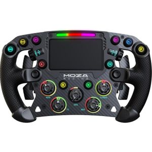 Moza FSR high-end formulestuur (28 cm) (PC), Controller, Zwart