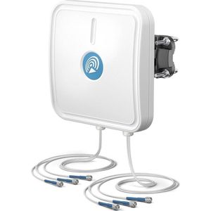 Quwireless S7V.120.6RT - QuSector 7V-120-6 Wi-Fi 6E 6x RPTNC (Antenne adapter), Netwerk accessoires