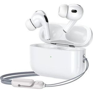 Remax Bluetooth-Kopfhörer TWS PD-BT533N PRO PRODA ANC+ENC WEISS (ANC, 6 h, Draadloze), Koptelefoon, Wit