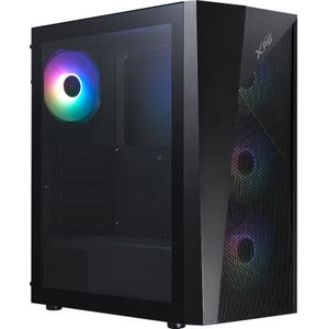 XPG - LANDER 500 - PC-behuizing - Zwart - Mini-ITX, mATX, ATX