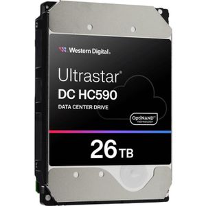Western Digital - Ultrastar DC HC590 - Harde Schijf - 26 TB - 7200 RPM, SAS-interface
