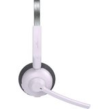 JLab Go Work Pop Headset met Microfoon - Draadloze Headset Bluetooth - Noise Cancelling Microfoon - 50 Uur Speeltijd