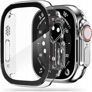 Tech-Protect Bescherm TECH-PROTECT DEFENSE360 APPLE WATCH ULTRA (49 MM) HELDER, Sporthorloge + Smartwatch-accessoires, Transparant