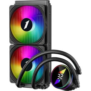 1stplayer TS3-240-BK, CPU waterkoelers, Zwart