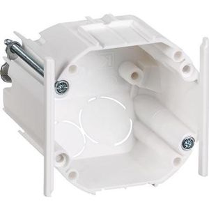 LK Opus 66 frontdoos 1 module, wit, Koptelefoon