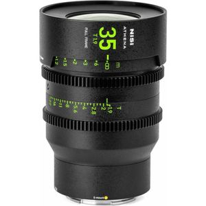 Nisi 35mm ATHENA PRIME Full Frame Cinema Lens T1.9 (E Mount No Drop In Filter) (Volledig formaat), Objectief