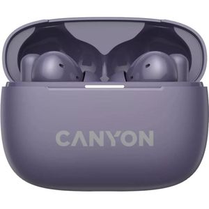 Canyon TWS-10 ANC+ENC Draadloze Headset - Paars