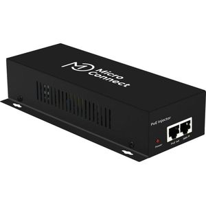 MicroConnect POEINJ-95W-UK PoE-adapter Fast Ethernet (802.3af (PoE), 802.3at (PoE+), 95 W), PoE-injector