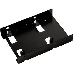 Silverstone SST-SDP08B Backplane harde schijf (3,5 inch), Nikkel, Accessoires voor harde schijven