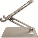 Inter-tech - TBS-100 - Tablethouder - Zilver - Geschikt voor Tablets tot 14 Inch