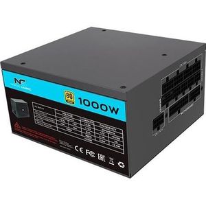 Nordic Gaming 1000W PSU 80+ Gold ATX 3.1 (1000 W), PC-voedingseenheid, Zwart