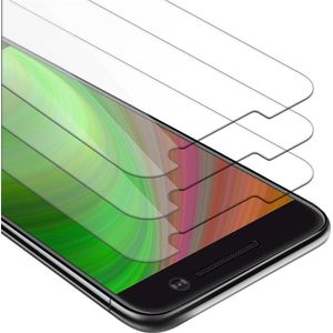 Cadorabo Glas ter bescherming van het scherm (3 Stuk, HTC One 10), Smartphone beschermfolie