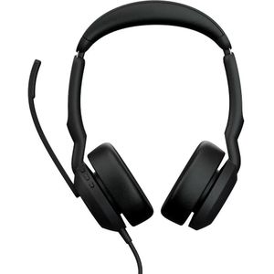 Jabra Evolve2 50 Headset Bedraad Hoofdband Kantoor/callcenter USB Type-C / USB Type-A Bluetooth Zwart