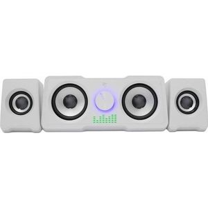 White Shark - Mood-W - Gaming speakers - Wit - RGB