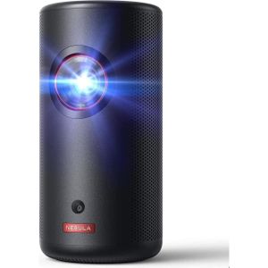 soundcore Capsule 3 Laser 1080p (Volledige HD, 300 lm, 1.2:1), Beamer, Zwart