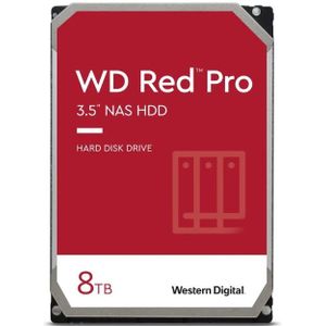 WD Red Pro 8TB 6Gb/s SATA HDD 8,89cm 3,5inch (8 TB, 3.5""), Harde schijf