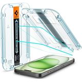 Spigen Screenprotector - Geschikt voor iPhone 15 Plus - 2 Stuks