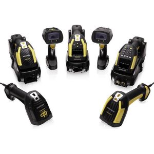 Datalogic PowerScan PM9600-HP, High (1D streepjescodes, 2D-streepjescodes), Barcode scanner, Geel, Zwart