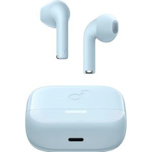 soundcore K20i Niebieskie (Geen ruisonderdrukking, 6 h, Draadloze), Koptelefoon, Blauw