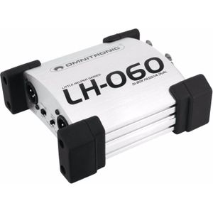 Omnitronic LH-060 (DI Box), Effectapparaat, Zilver