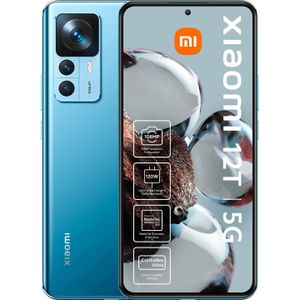 Xiaomi 12T (256 GB, Blauw, 6.67", Dubbele SIM, 5G), Smartphone, Blauw