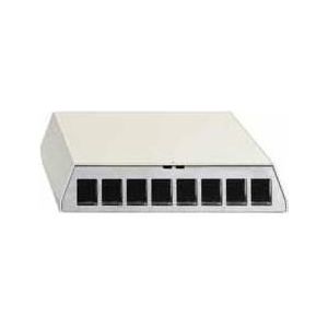 Rutenbeck PP-UM-Cat.6A iso 10G-8/8 Ap rw - Patch Panel, Server accessoires, Wit