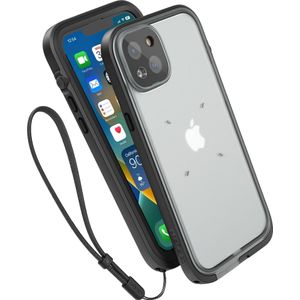 Catalyst Totale beschermingskoffer (iPhone 14 Plus), Smartphonehoes, Zwart