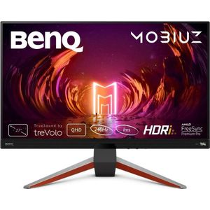 BenQ _BenQ 68,6cm MOBIUZ EX270QM 16:9 HDMI/DP grijs 240Hz 1ms QHD (2560 x 1440 pixels, 27""), Monitor, Grijs