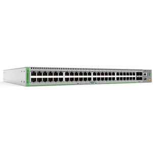 Allied Telesis AT-GS980M/52-50 Managed Gigabit Ethernet (10/100/1000) Grijs