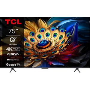 TCL 75C655 (75"", QLED, 2024), TV, Grijs