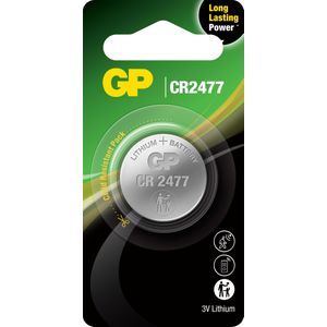 GP Batteries GP Lithium Knoopcel CR2477 (1 Pcs., CR2477), Batterijen