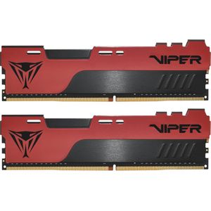 Patriot - Viper Elite II - Geheugenmodule - Rood - 2 x 8GB - 2666 MHz - DDR4 RAM - DIMM 288 pin