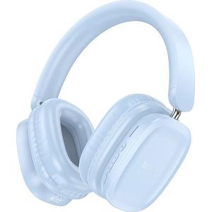 Hoco Wireless headphones wireless headphones bluetooth W51 blue (46 h, Draadloze), Koptelefoon, Blauw