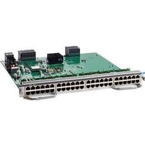 Cisco Katalysator 9400 Serie Lijnkaart (48 ports), Netwerkschakelaar, Grijs