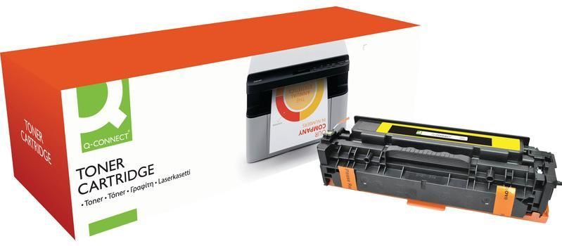 Q-Connect - 305A - Toner - Geel - Tot 2600 pagina's