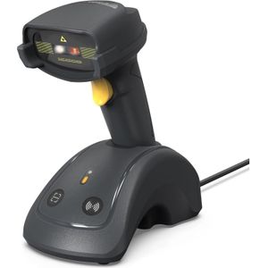 Inateck Barcodescanner 560B gray with data transfer station, Barcode scanner, Grijs