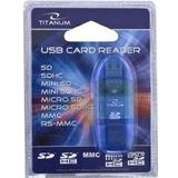 Titanum USB Card Reader - USB 2.0 - SD/SDHC/MicroSD/MMC