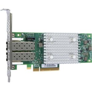 Qlogic QLE2742-SR-CK - Host bus adapter - PCIe 3.0 x8 low-profile (Mini PCI Express), Netwerkkaarten, Groen