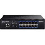 TRENDNET - TL2-F7120 - Netwerk-switch - 12-poorts - 10G Layer 2 Managed SFP+