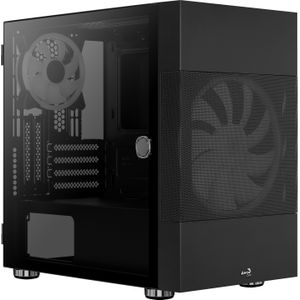 AeroCool - Atomic - Mini Tower - Zwart - PC