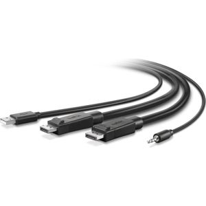 Belkin F1D9020B06T Toetsenbord/Video/Muis (KVM) Kabel, KVM schakelaar kabel